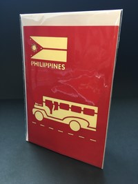 Carte en Kirigami "Jeepney" NEW